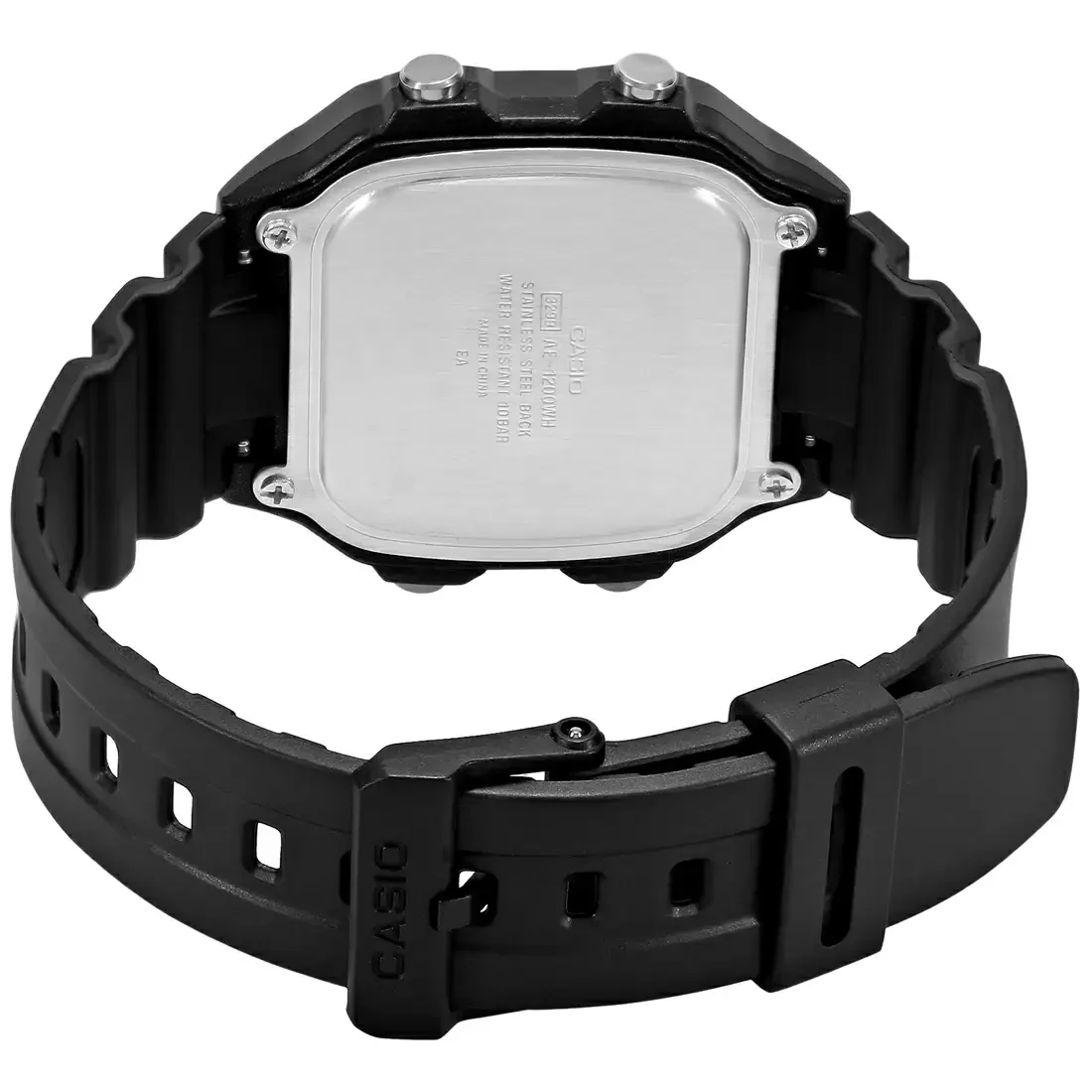 CASIO YOUTH BLACK DIGITAL UNISEX WATCH (BLACK) - Image 3