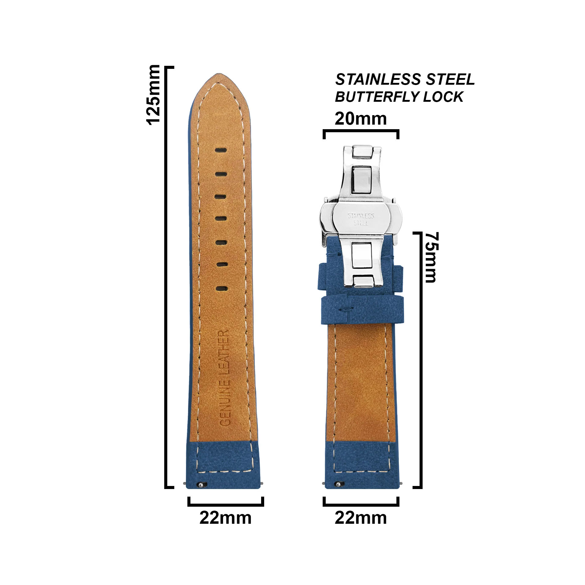 DBLACK [BUZZ] QUICK RELEASE, PREMIUM LEATHER STRAP - Image 16