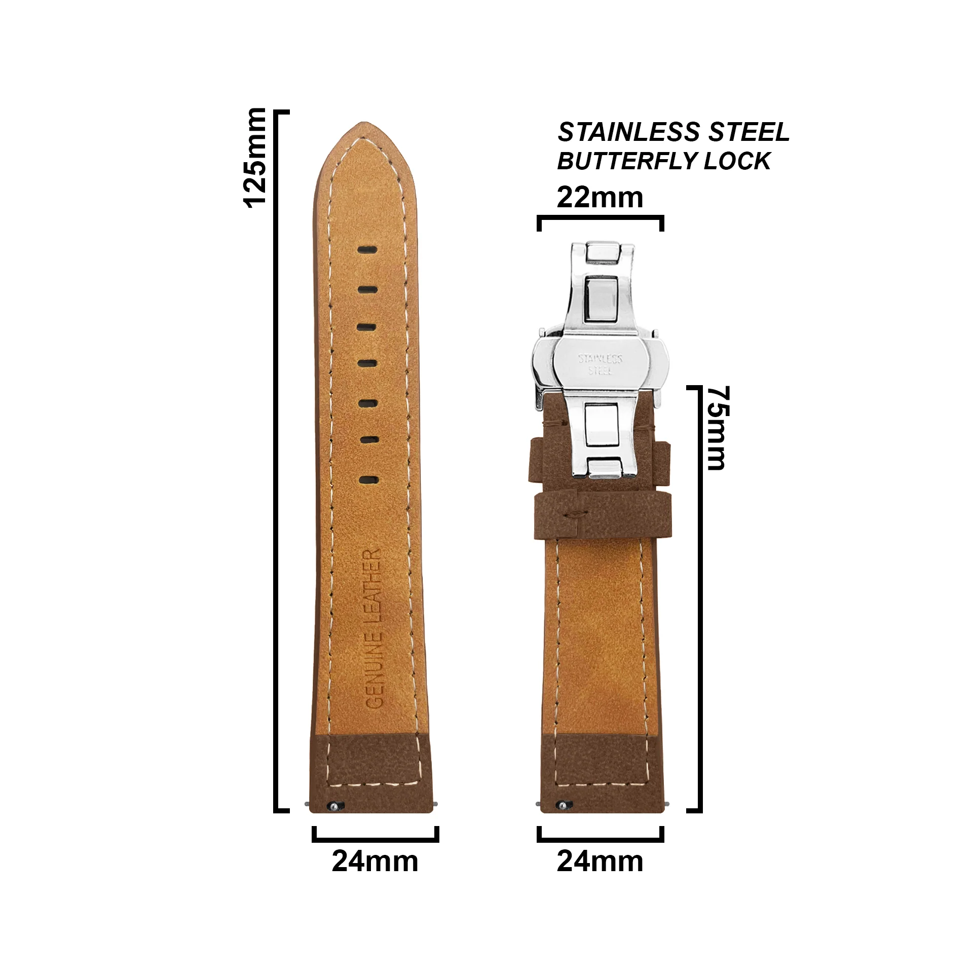 DBLACK [BUZZ] QUICK RELEASE, PREMIUM LEATHER STRAP - Image 20