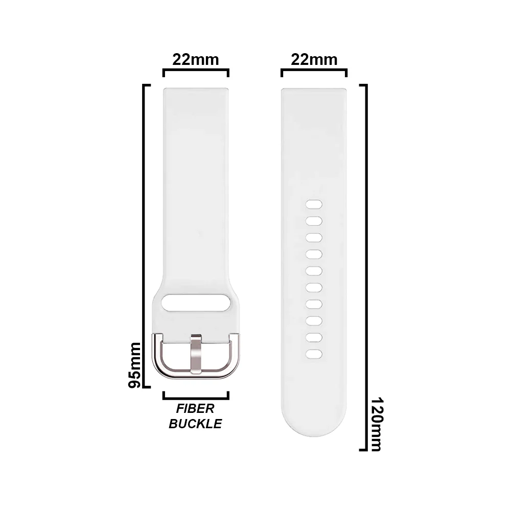 DBLACK [FOOSHA] QUICK RELEASE, SILICONE WATCH STRAP - Image 22