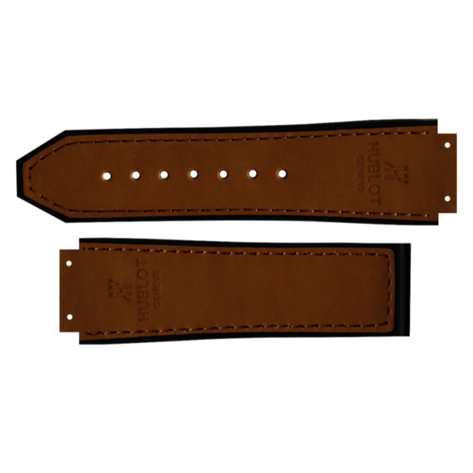 DBLACK [HLS-OPN1] 25MM LEATHER WATCH STRAP (WITHOUT TOOLS) // DESIGNED FOR "HUBLOT" WATCHES - Image 4