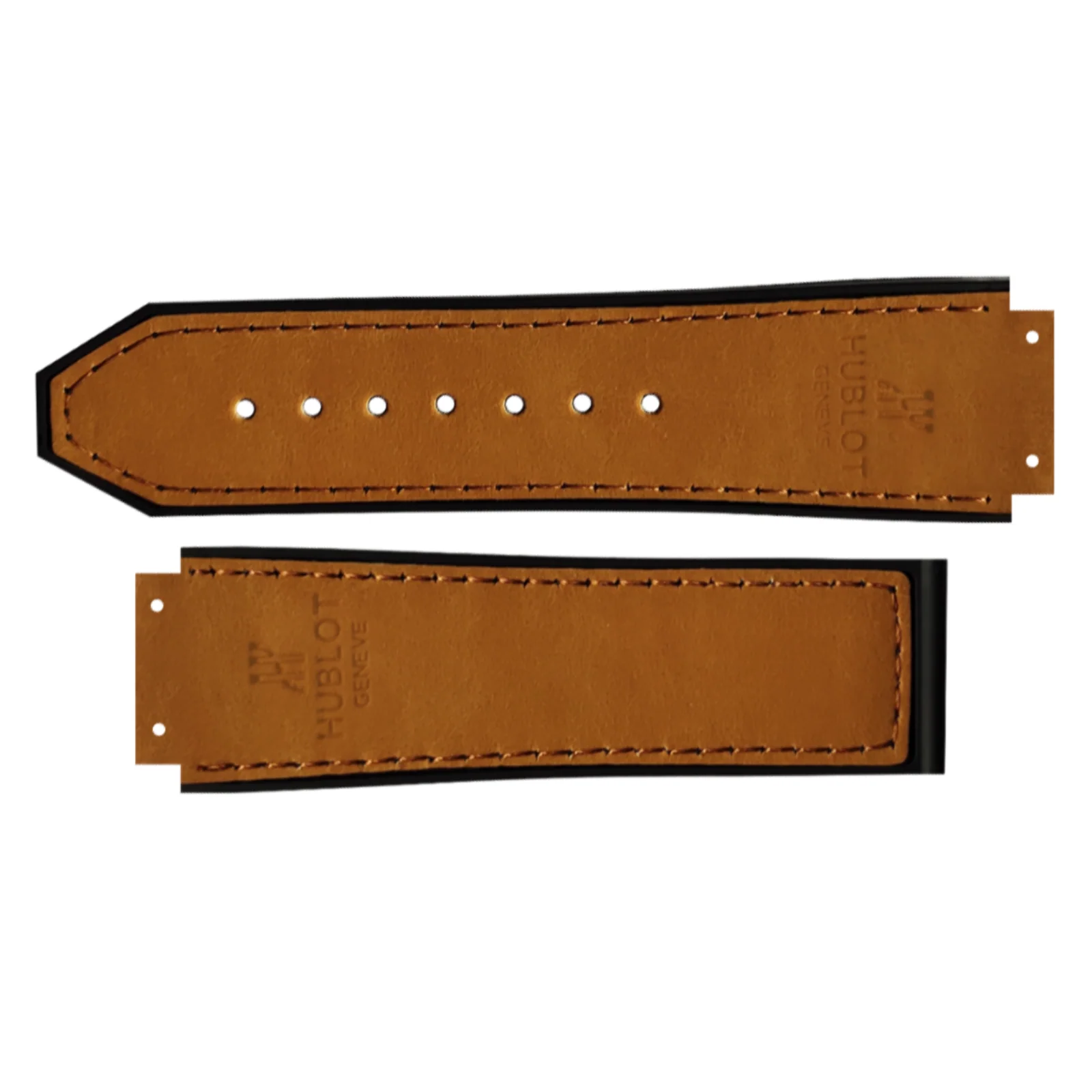 DBLACK [HLS-OPN1] 25MM LEATHER WATCH STRAP (WITHOUT TOOLS) // DESIGNED FOR "HUBLOT" WATCHES - Image 8