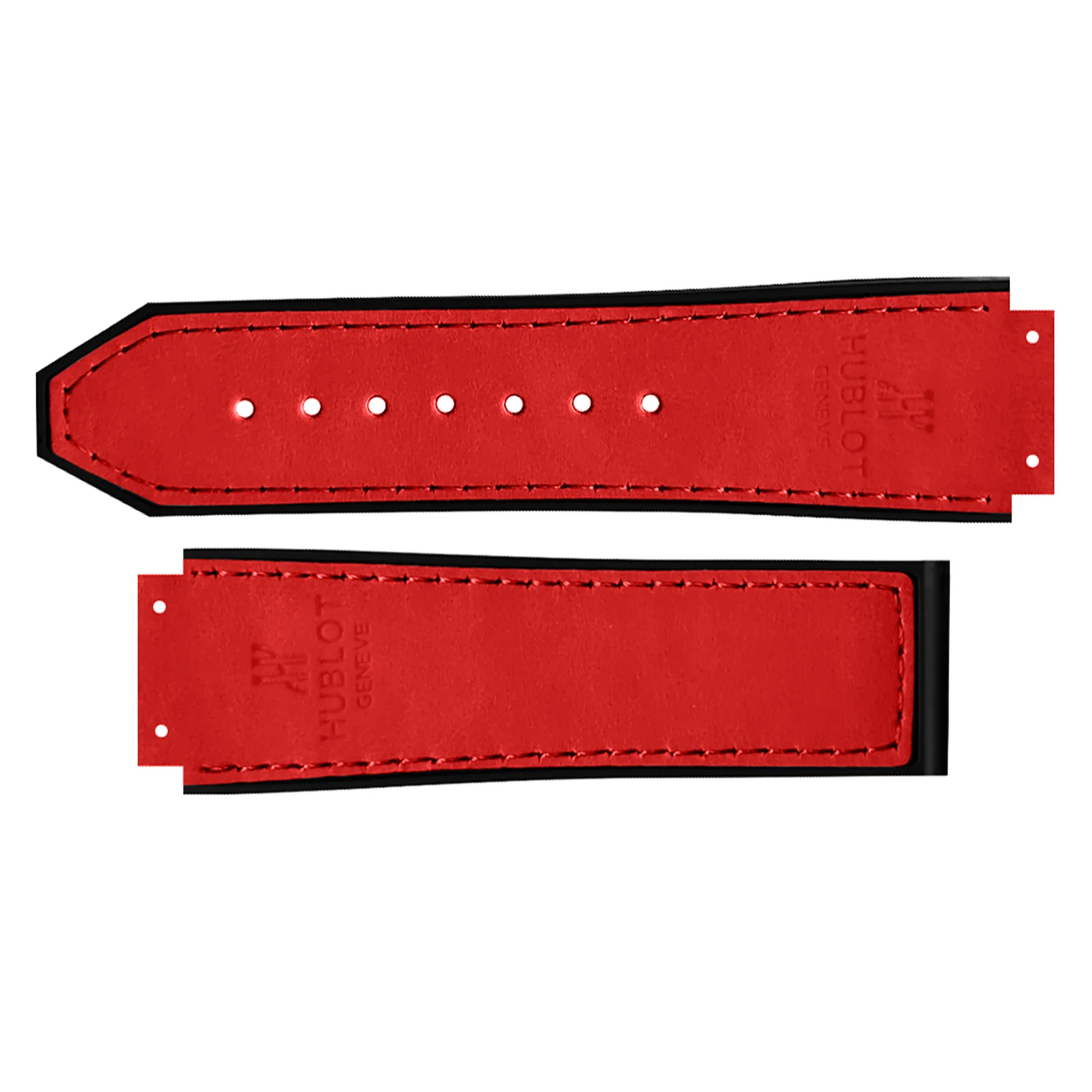 DBLACK [HLS-OPN1] 25MM LEATHER WATCH STRAP (WITHOUT TOOLS) // DESIGNED FOR "HUBLOT" WATCHES - Image 9