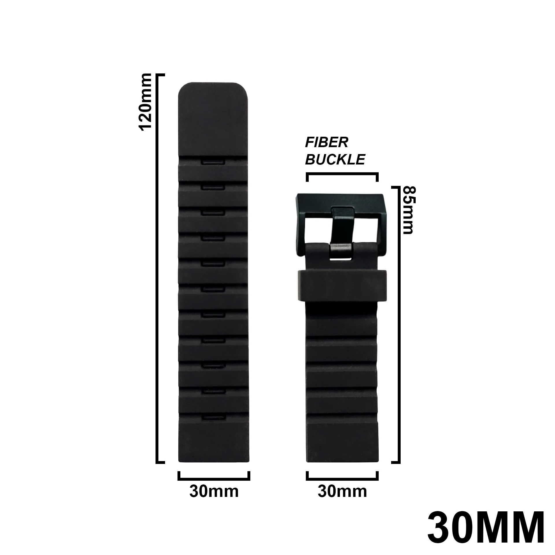 DBLACK [SADIDA] SIMPLE LINE DESIGN, SILICONE STRAP - Image 6