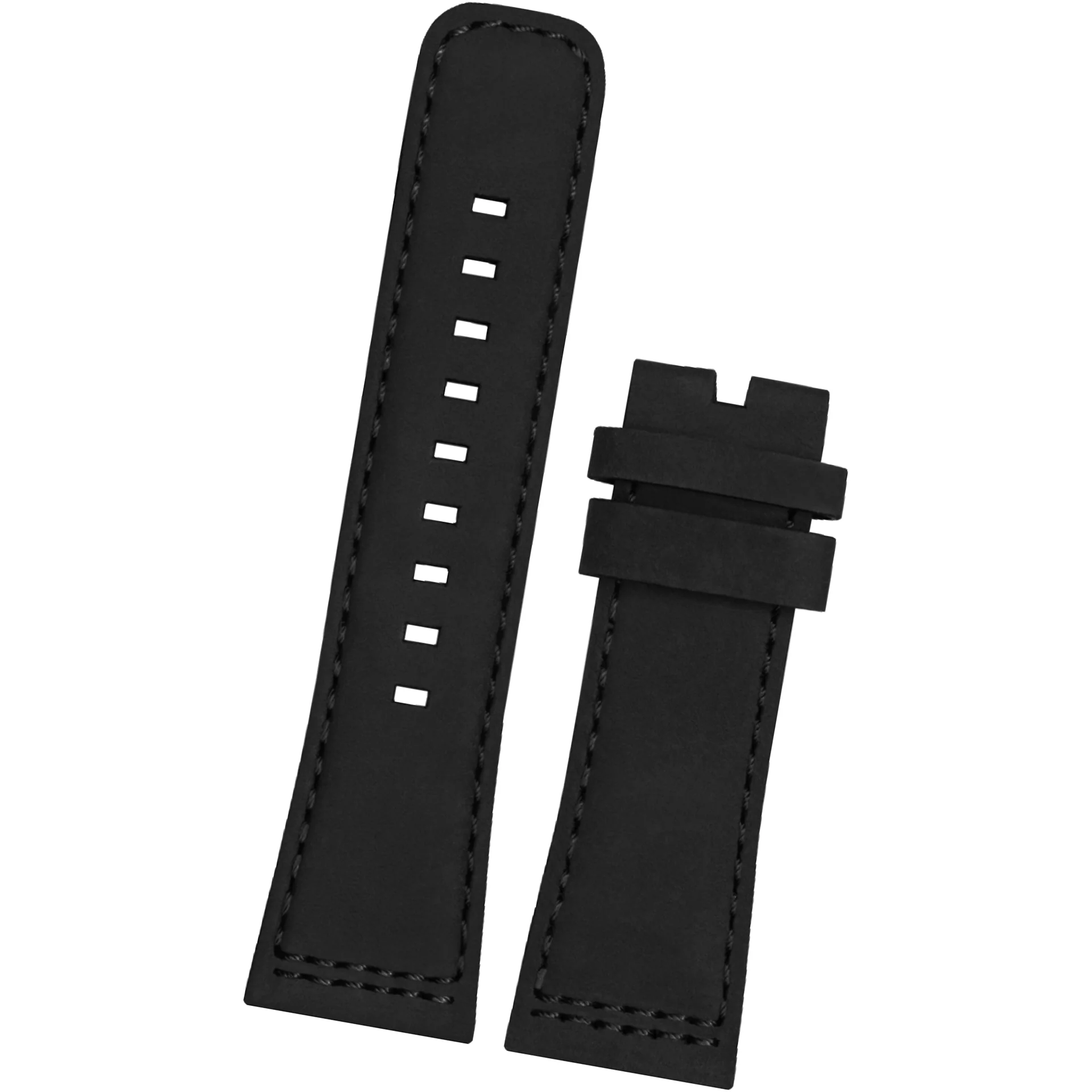 DBLACK [SFDS1] 28MM LEATHER WATCH STRAP // FOR "SEVENFRIDAY" WATCHES - Image 3