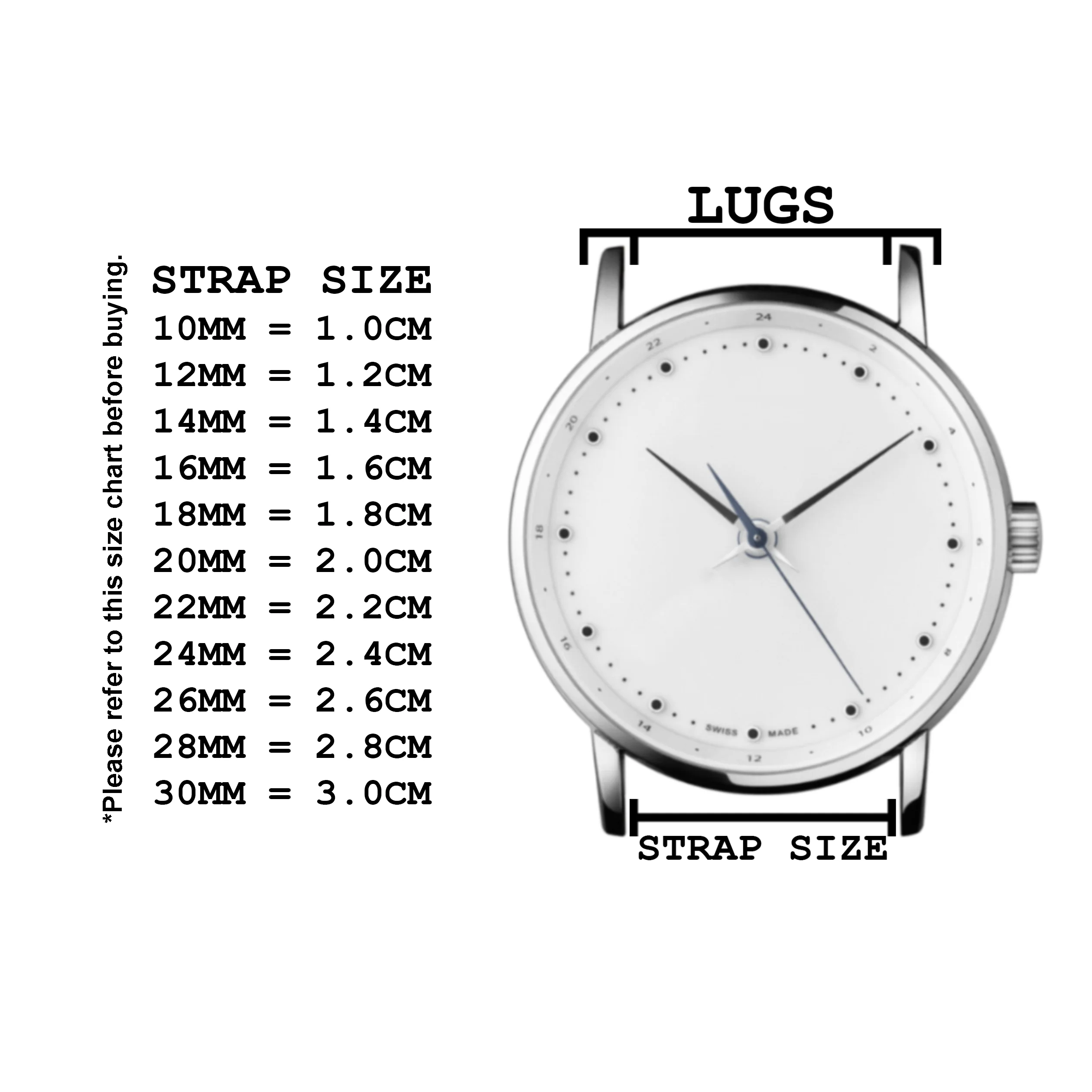 DBLACK [TNDS1] "CROCO DESIGN" LEATHER STRAP // FOR "TITAN EDGE SLIM" WATCHES - Image 4